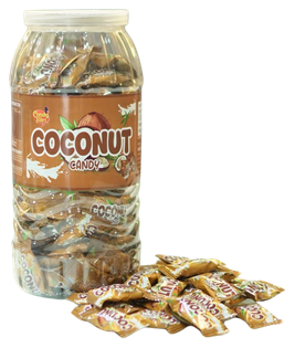 Coconut candy jar