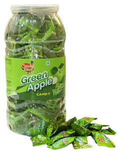 Green Apple candy jar