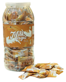 Milk Magic candy jar