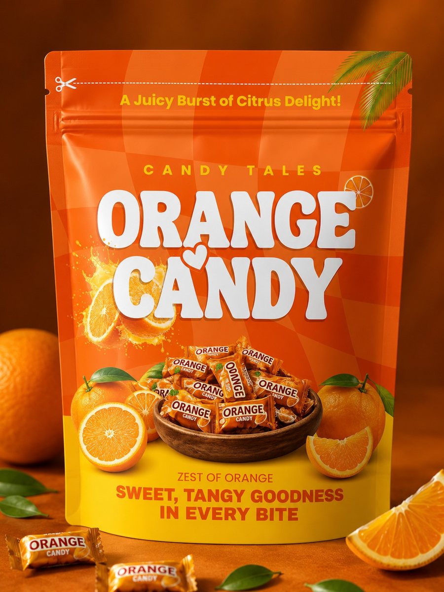 Candy Tales Orange Candy pouch